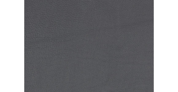 SCHLAFSOFA in Echtleder Dunkelgrau - Chromfarben/Dunkelgrau, Design, Leder/Metall (210/87/97cm) - Dieter Knoll