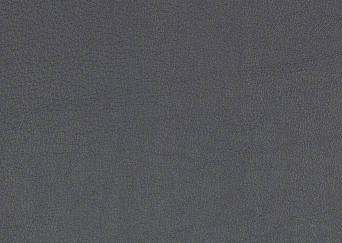 SCHLAFSOFA in Leder Dunkelgrau  - Chromfarben/Dunkelgrau, Design, Leder/Metall (210/87/97cm) - Dieter Knoll