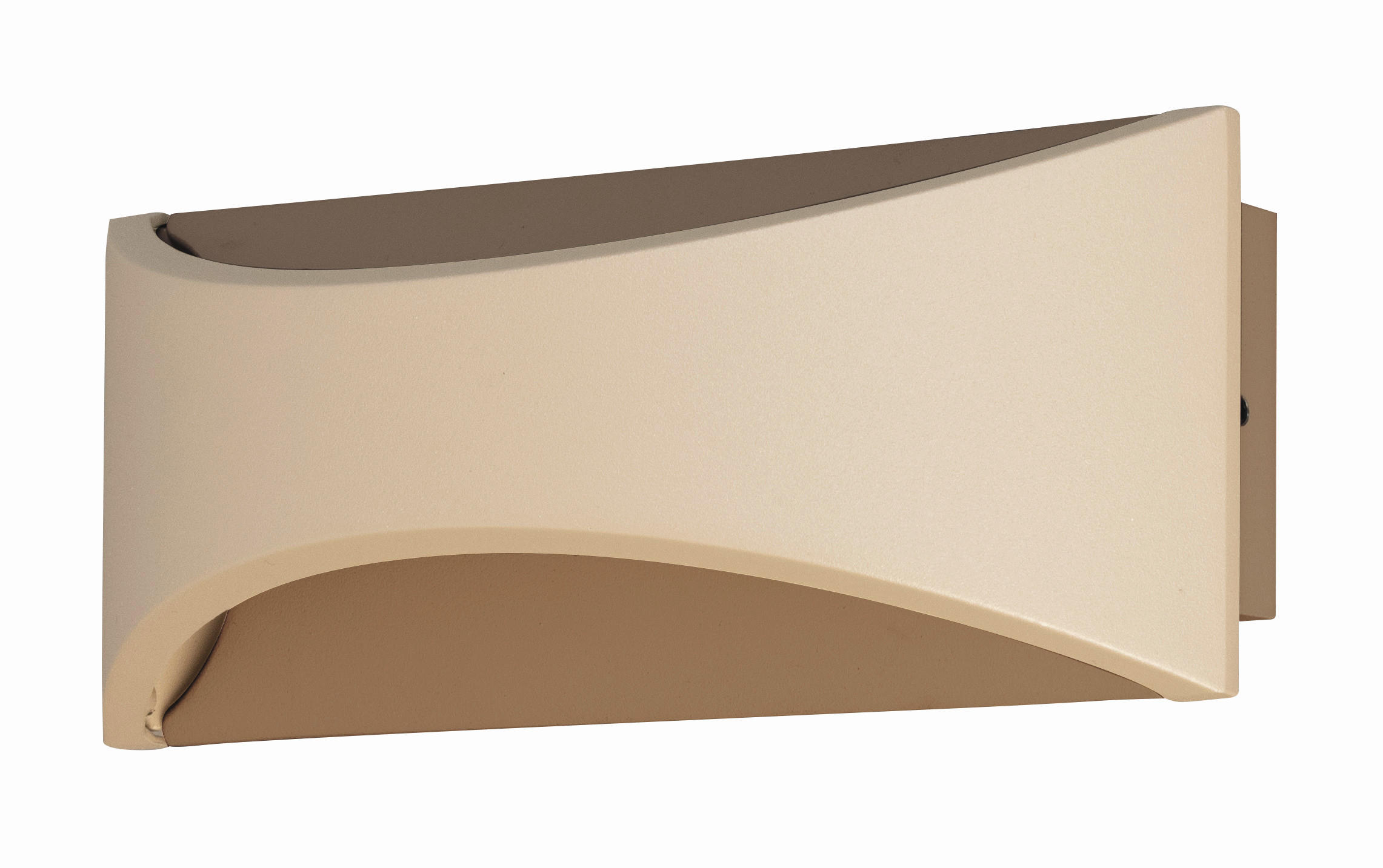 LED-WANDLEUCHTE Rio 22,5/9 cm   - Schwarz, KONVENTIONELL, Metall (22,5/9cm) - Fischer & Honsel