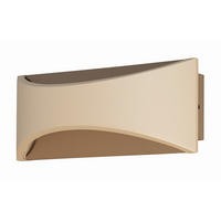 LED-WANDLEUCHTE Rio 22,5/9 cm   - Schwarz, KONVENTIONELL, Metall (22,5/9cm) - Fischer & Honsel
