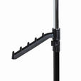 KLEIDERWAGEN in Schwarz, Chromfarben 81/100-177/42 cm   - Chromfarben/Schwarz, Basics, Kunststoff/Metall (81/100-177/42cm) - Carryhome