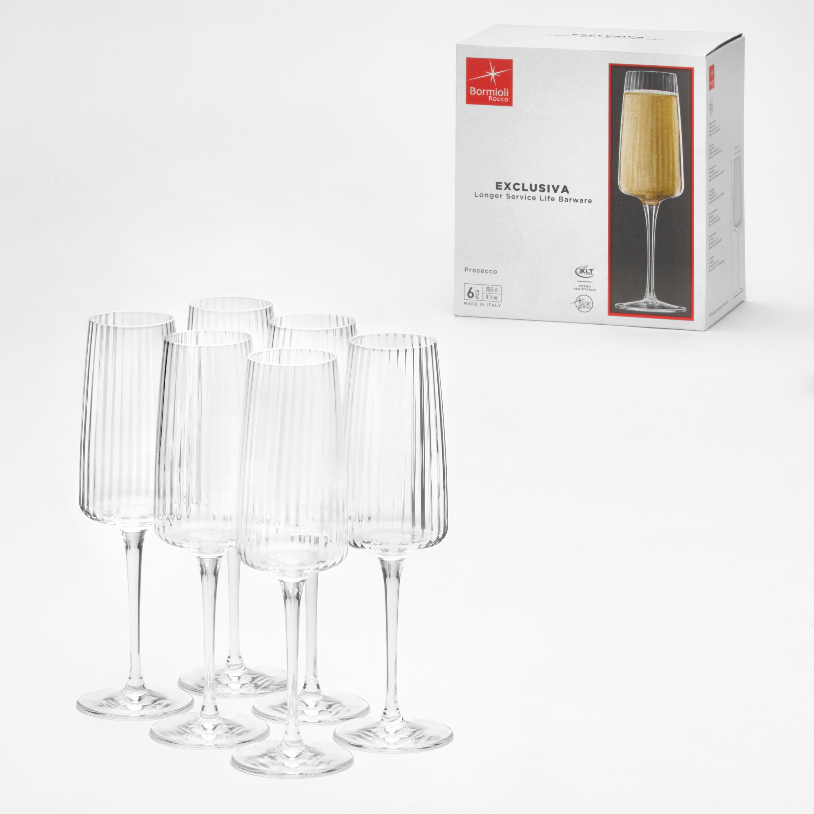 GLÄSERSET Exclusiva   - Klar, KONVENTIONELL, Glas (255ml) - Van Well