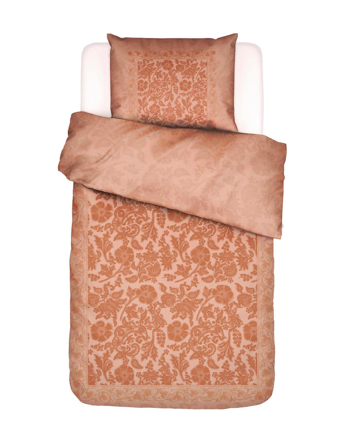 BETTWÄSCHE MAERE 135/200 cm  - Pink, Basics, Textil (135/200cm) - Essenza