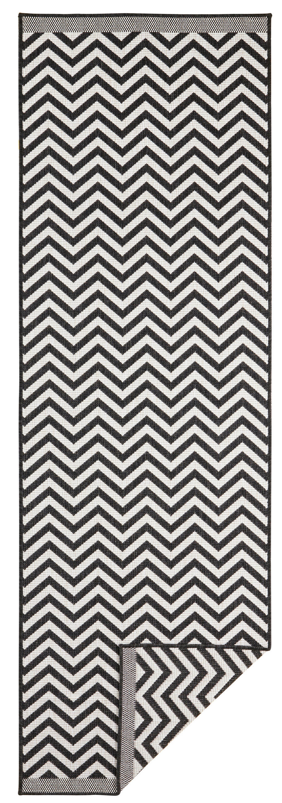 LÄUFER 80/350 cm Twin Supreme  - Creme/Schwarz, Design, Kunststoff (80/350cm)