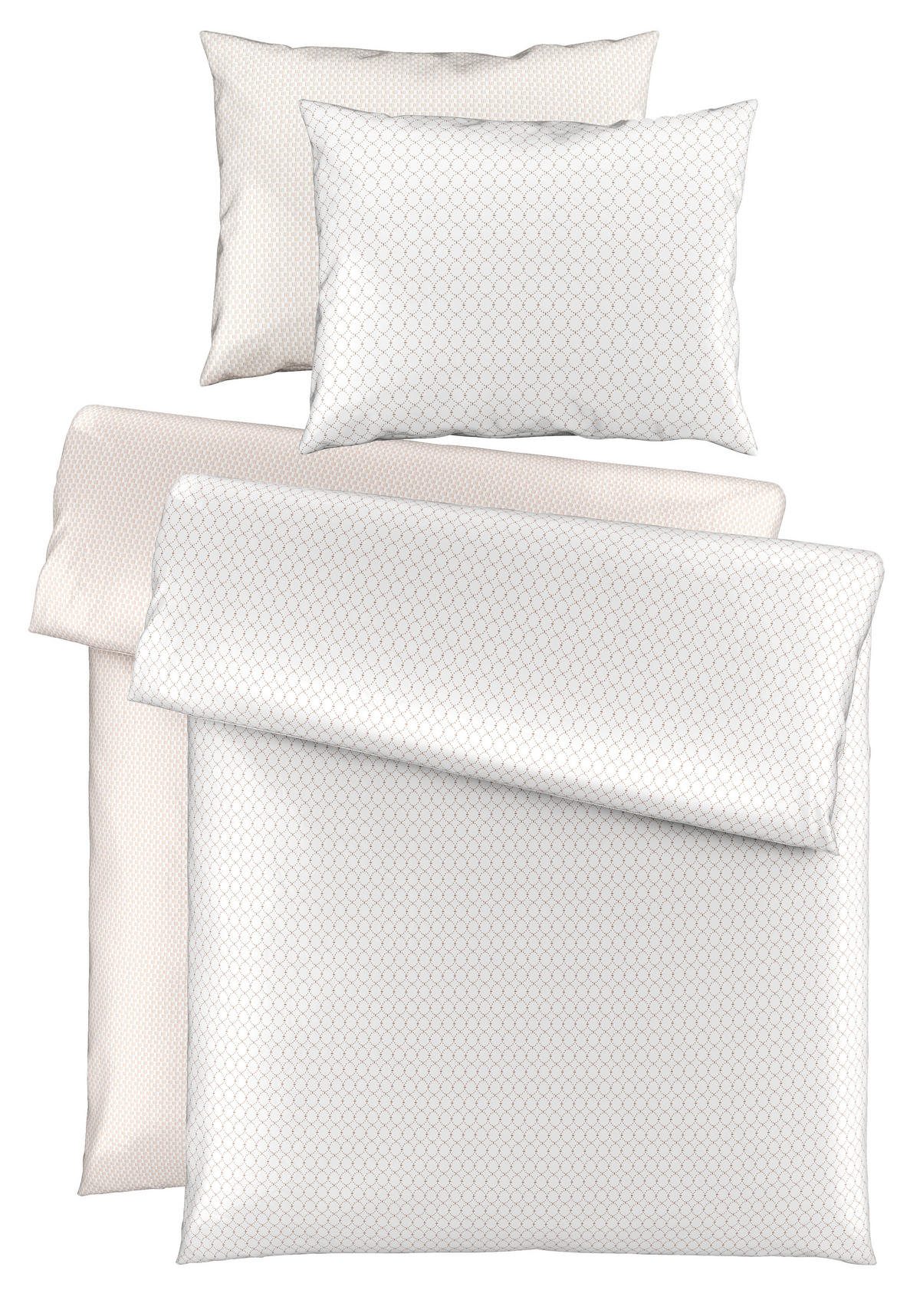 ÁGYNEMŰHUZAT-GARNITÚRA 140/200 cm  - bézs, Trend, textil (140/200cm) - Bio:Vio