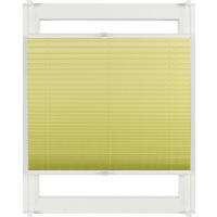 PLISSEE  halbtransparent   60/130 cm   - Grün, Design, Textil (60/130cm)