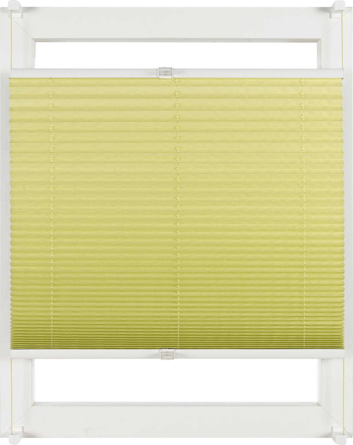 PLISSEE  halbtransparent   60/130 cm   - Grün, Design, Textil (60/130cm)