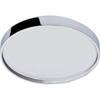 Plafonieră Pentru Baie     - culoare crom, Basics, metal (33,5/33,5/7cm)