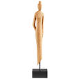 DEKODAME - Schwarz/Naturfarben, Natur, Holz/Metall (14/71/9cm) - Ambia Home