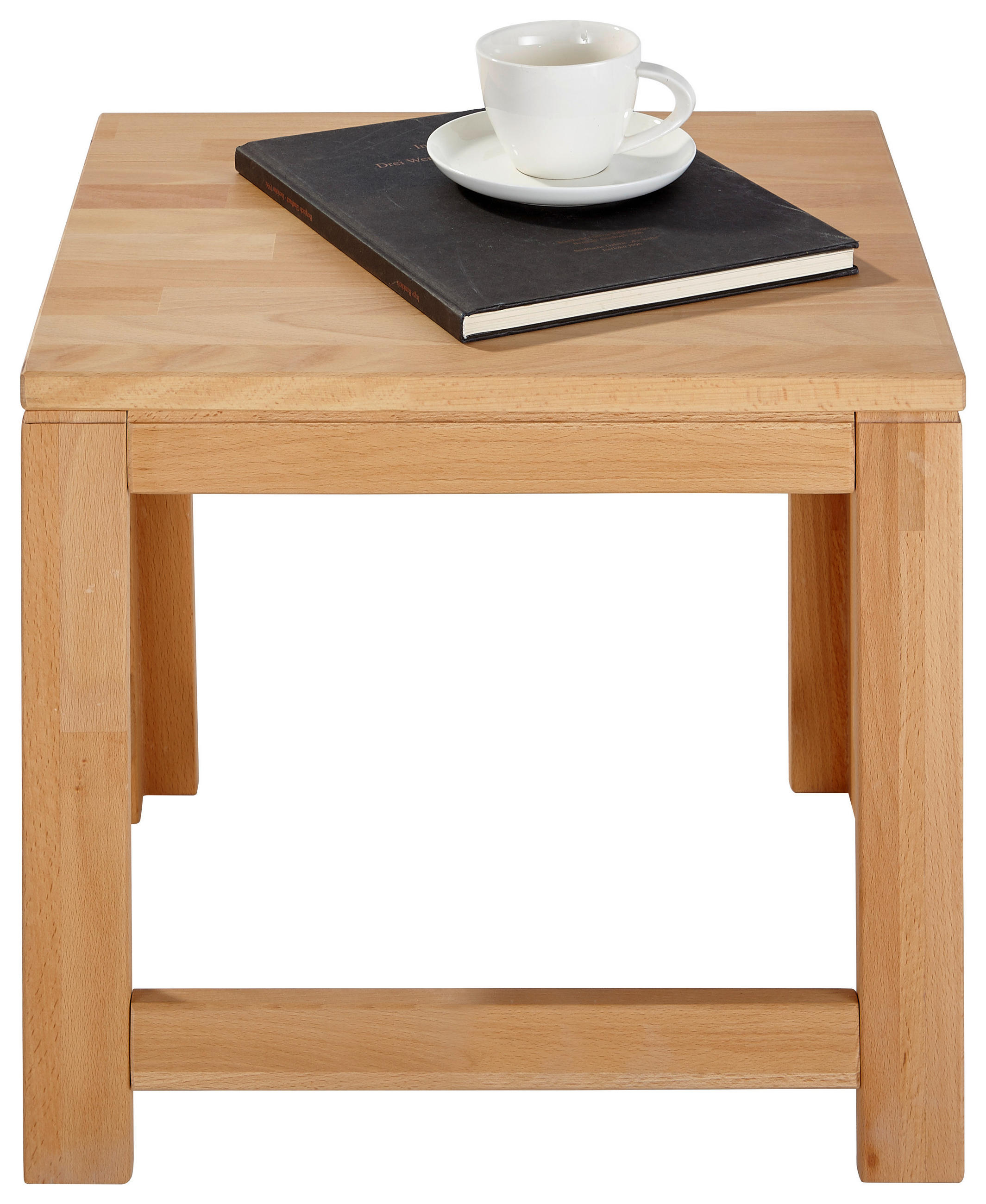 BEISTELLTISCH in Holz 45/40/38 cm  - Buchefarben, KONVENTIONELL, Holz (45/40/38cm) - Linea Natura