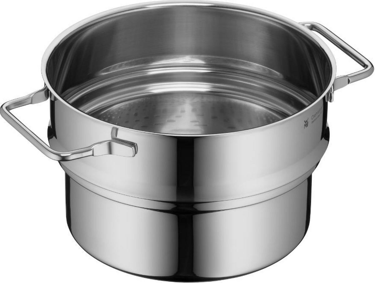 DAMPFEINSATZ  - Edelstahlfarben, Basics, Metall (20cm) - WMF