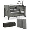 REISEBETT Joy 2 Dunkelgrau  - Dunkelgrau, Basics (60/120cm) - kinderkraft