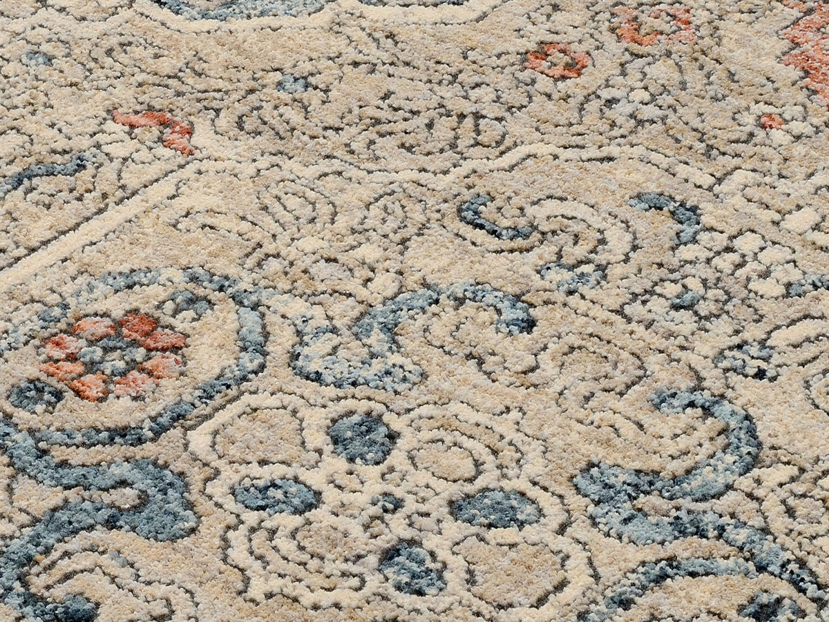 LÄUFER 80/240 cm  - Blau/Grau, Design, Textil (80/240cm) - Cazaris