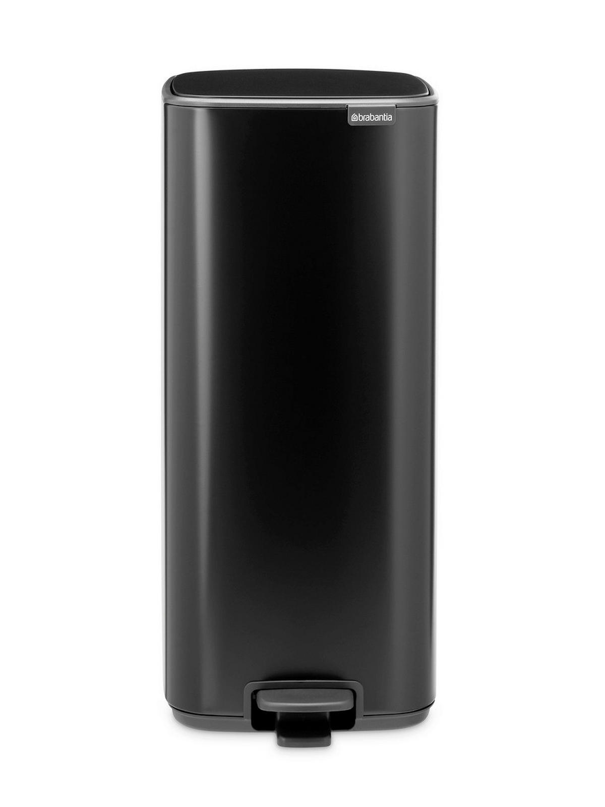 KOŠ S NOŽNOM PAPUČICOM  30 l  New Icon  - crna/antracit, Design, metal/plastika (28,8/64,7/35,8cm) - Brabantia