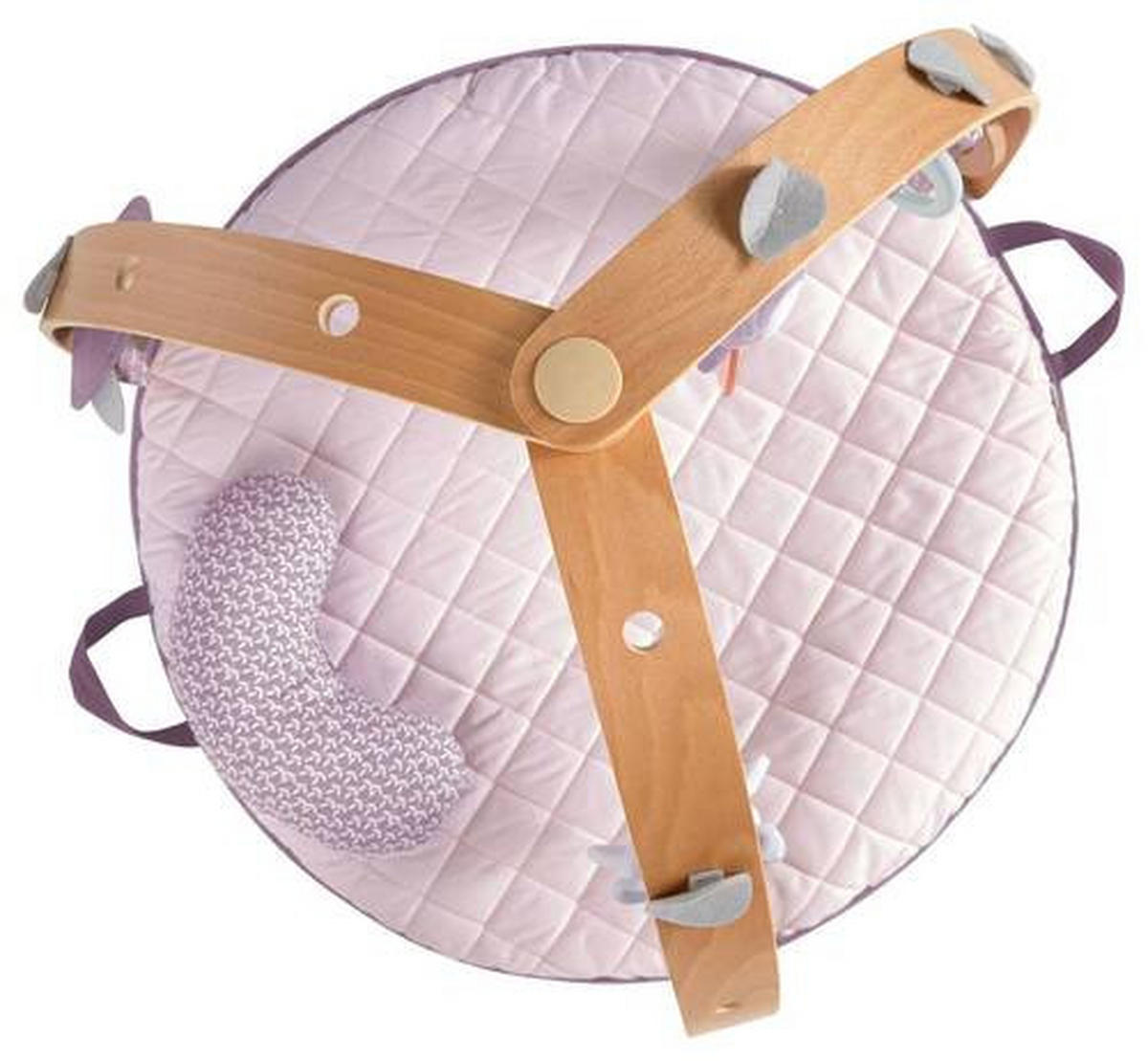 OBLÚK S HRAČKAMI - viacfarebná, Basics, drevo/textil (83,8cm)