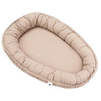 KUSCHELNEST Musselin    - Sandfarben, Basics (55/10/80cm) - Julius Zöllner