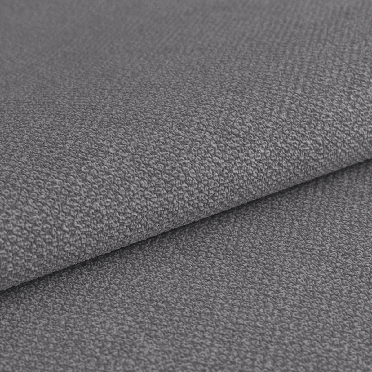 ECKSOFA Grau Webstoff  - Schwarz/Grau, Design, Holz/Textil (197/309cm) - Livetastic