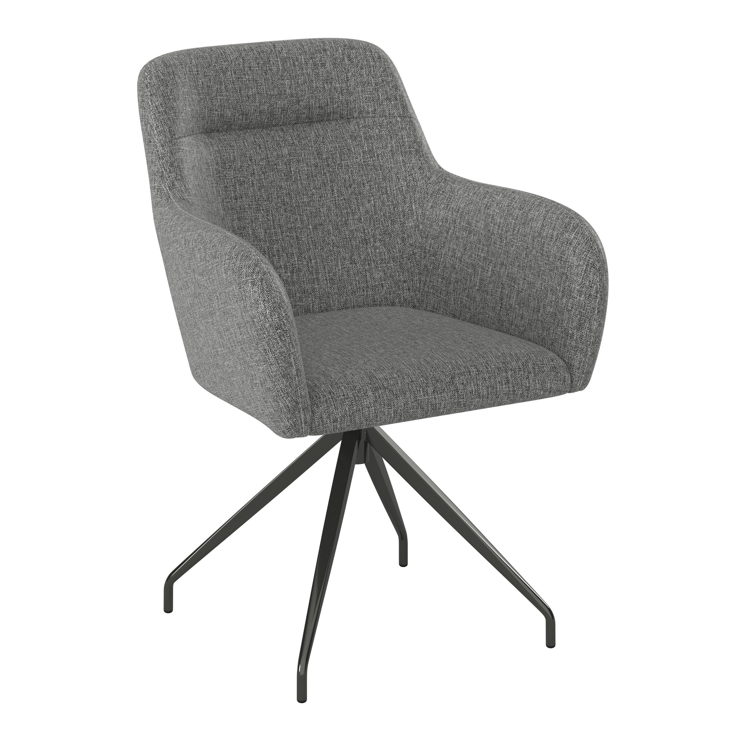 GARTENSTUHL Aluminium, Stahl Grau  - Anthrazit/Grau, MODERN, Textil/Metall (62/87/62cm) - Ambia Garden