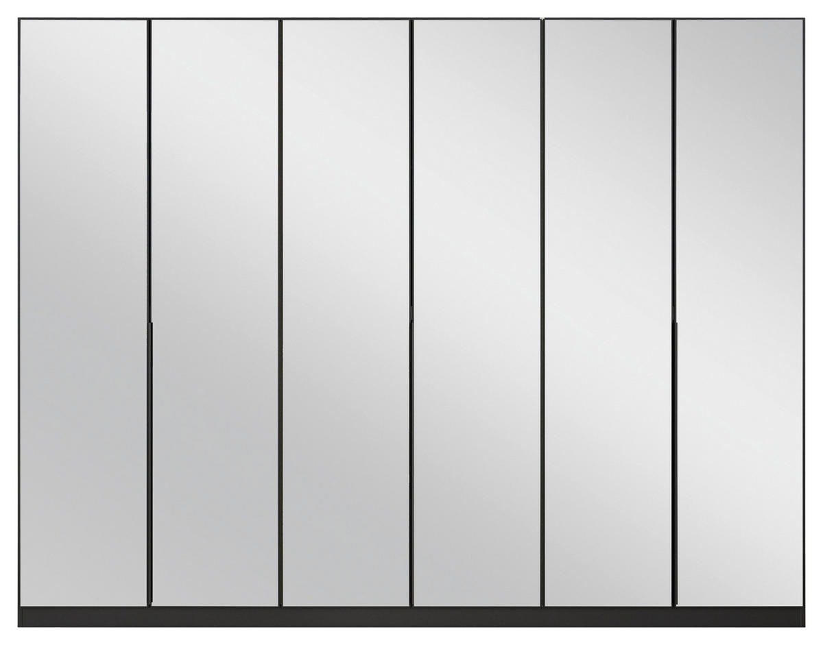 DREHTÜRENSCHRANK 271/210/54 cm 6-türig Grau  - Grau, MODERN, Holzwerkstoff/Metall (271/210/54cm) - Rauch Möbel