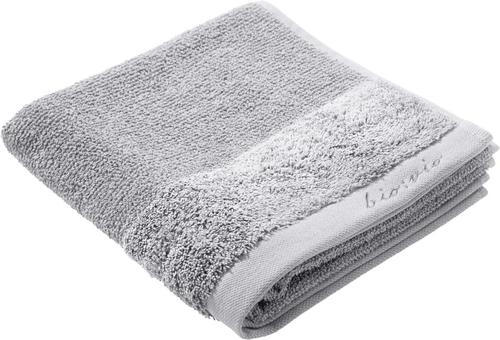 RUČNÍK DO KOUPELNY, 90/180 cm, barvy stříbra - barvy stříbra, Natur, textil (90/180cm) - Bio:Vio