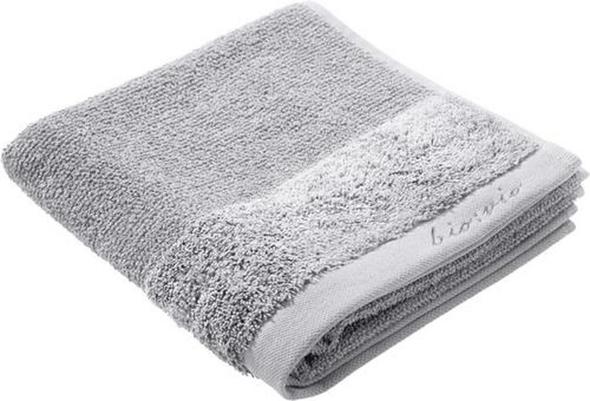 PROSOP DE BAIE 90/180 cm argintiu  - argintiu, Natur, textil (90/180cm) - Bio:Vio