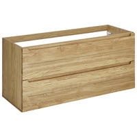 WASCHBECKENUNTERSCHRANK 120/54/46 cm  - Eichefarben, Konventionell, Holz/Holzwerkstoff (120/54/46cm) - Linea Natura