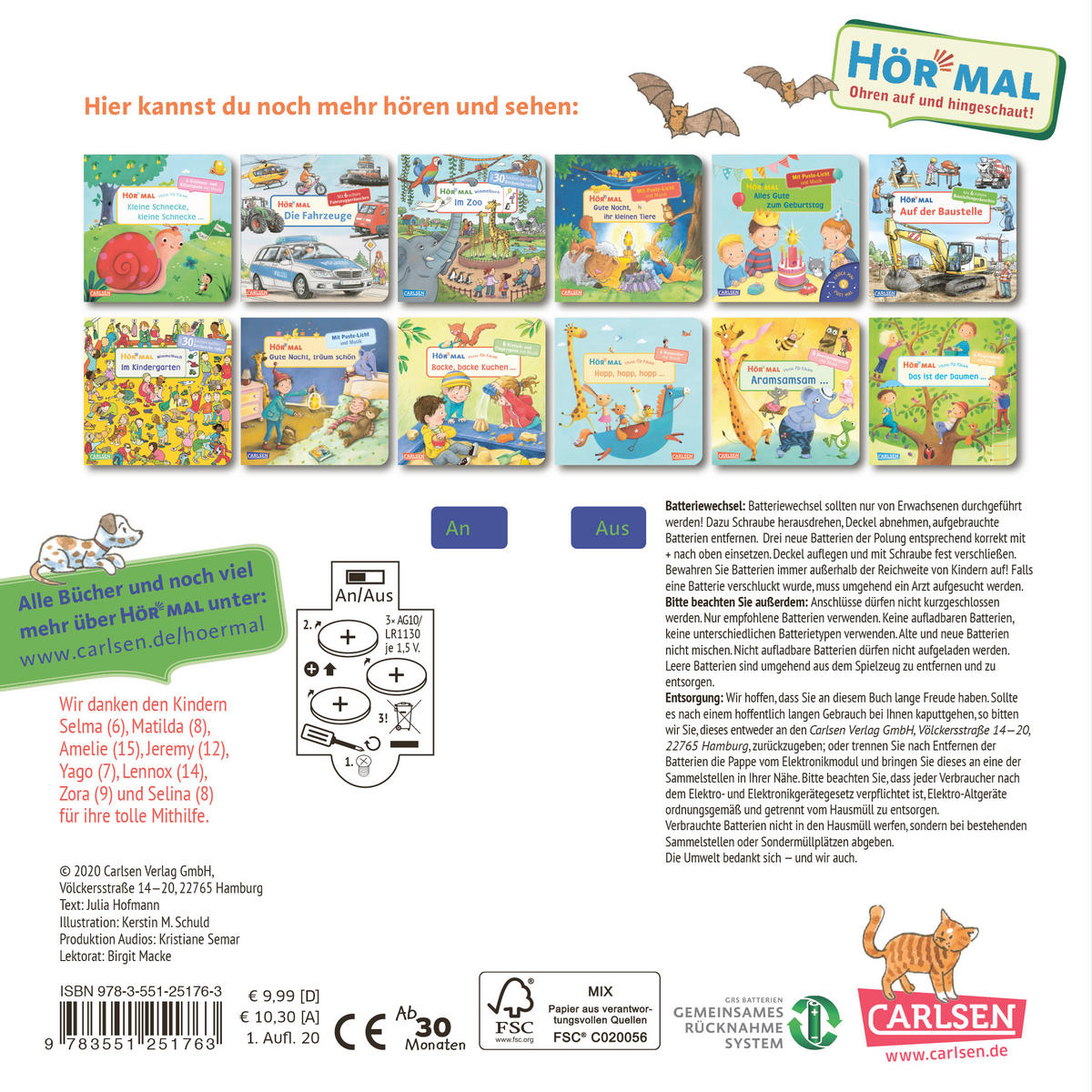 SOUNDBUCH - Basics (18/18/1,8cm) - Carlsen