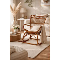 SCHAUKELSTUHL in Braun  - Braun, Natur, Holz (65/96/122cm) - MID.YOU