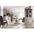 HIGHBOARD Kiefer massiv lackiert Grau, Weiß - Weiß/Grau, Design, Holz (156,5/141/45cm) - CARRYHOME