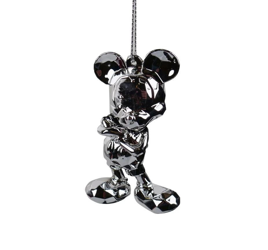 CHRISTBAUMANHÄNGER  - Chromfarben/Silberfarben, Basics (7cm) - Disney