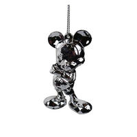 CHRISTBAUMANHÄNGER  - Chromfarben/Silberfarben, Basics (7cm) - Disney