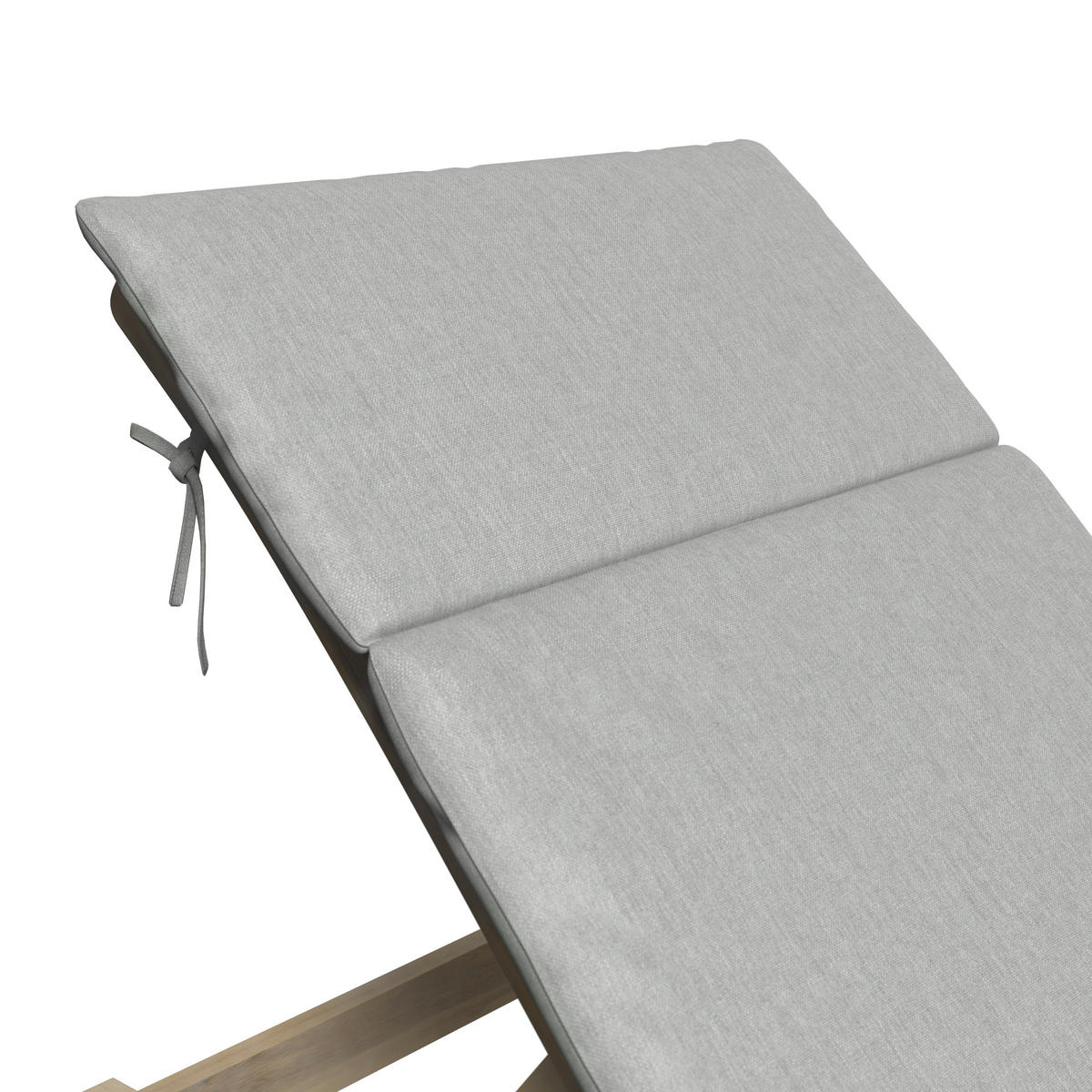 GARTENLIEGE 170/55/54 cm  - Akaziefarben, Natur, Holz/Kunststoff (170/55/54cm) - Ambia Garden