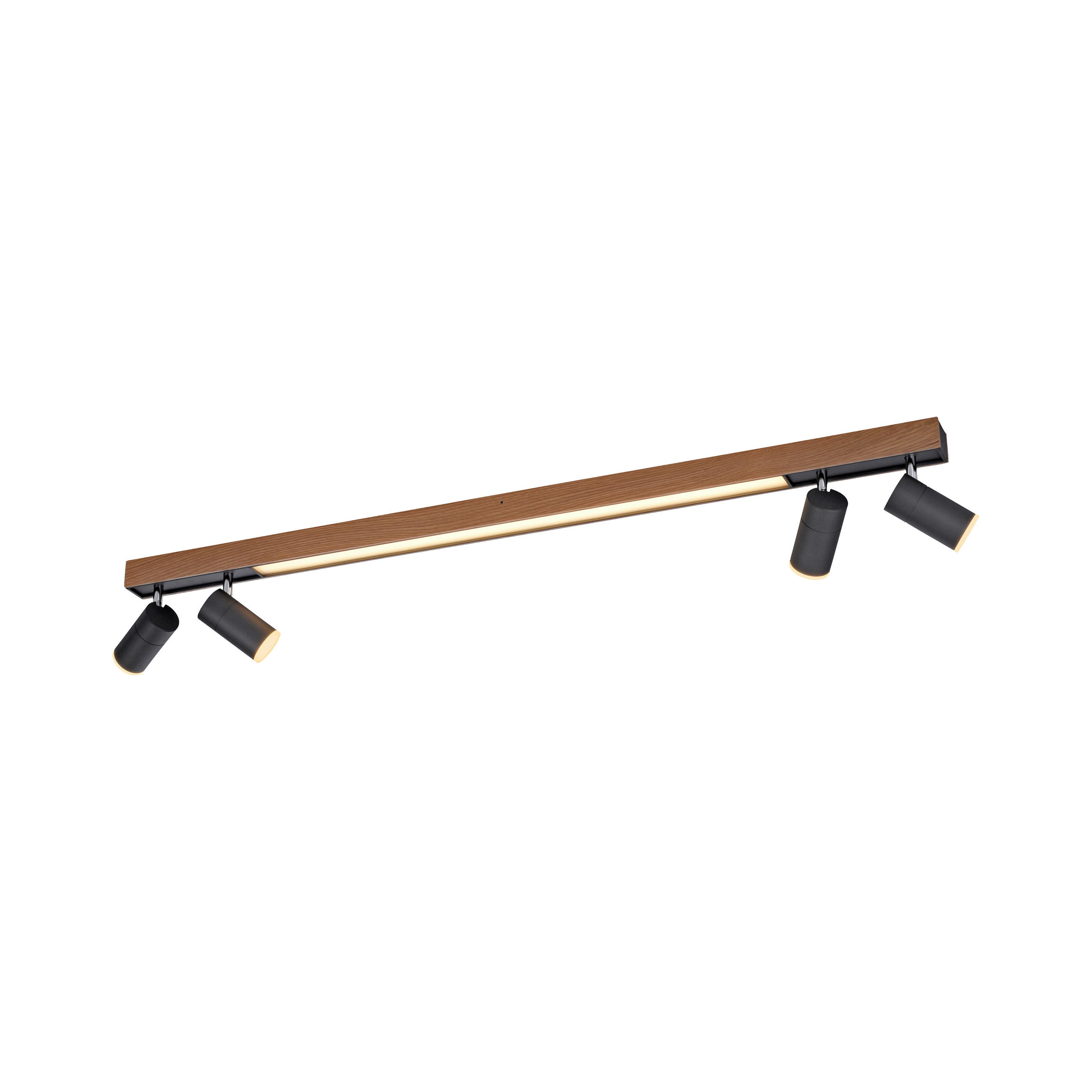 LED-DECKENLEUCHTE 120/19/15,5 cm   - Design, Holz (120/19/15,5cm) - Neuhaus PURE