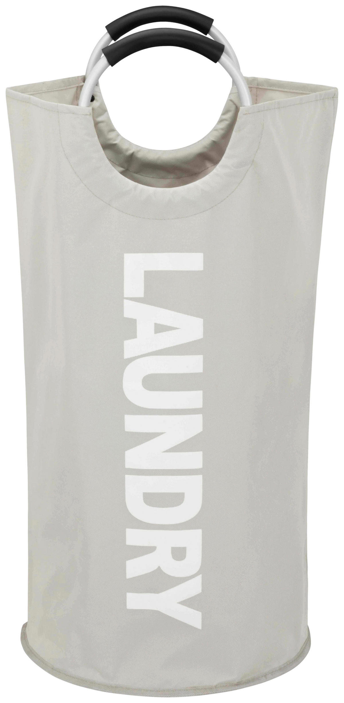 WÄSCHEKORB - Silbereichenfarben, Textil (43/79cm) - Esposa