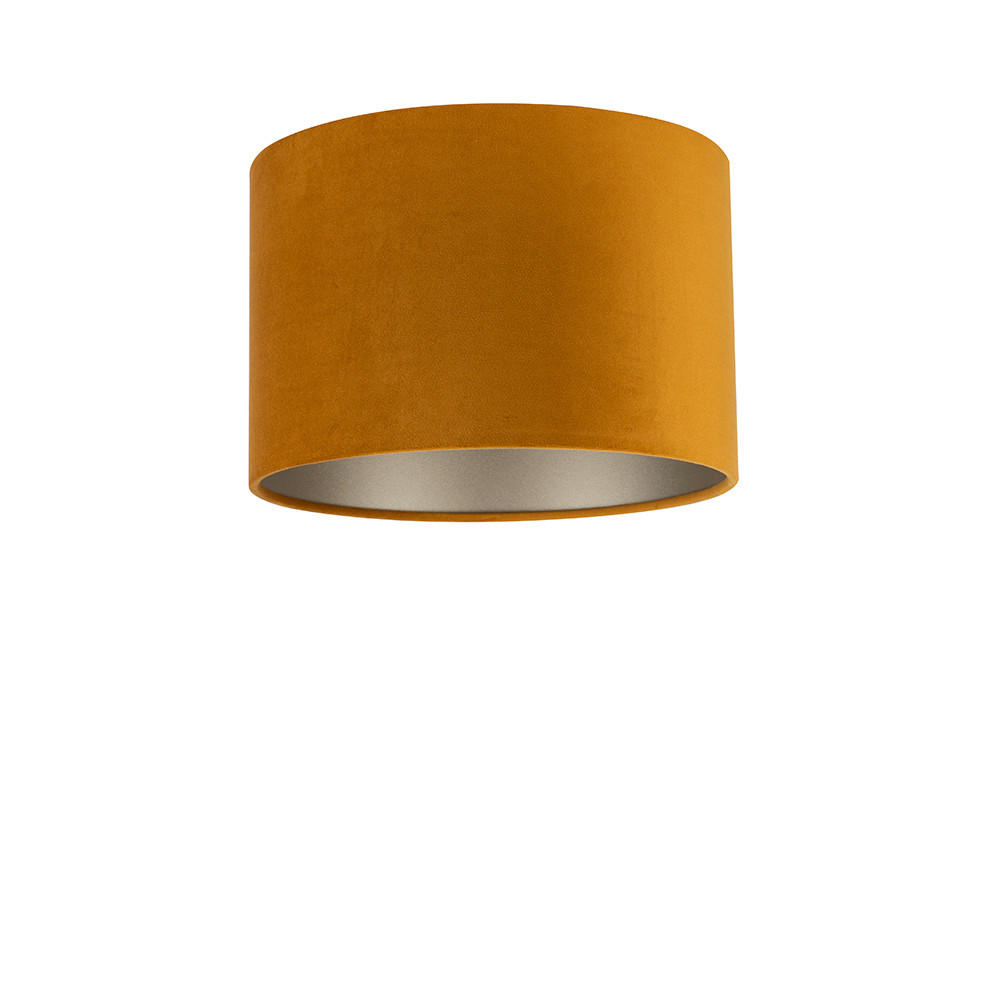 XXXLutz Leuchtenschirm Velour Bernstein 30 cm