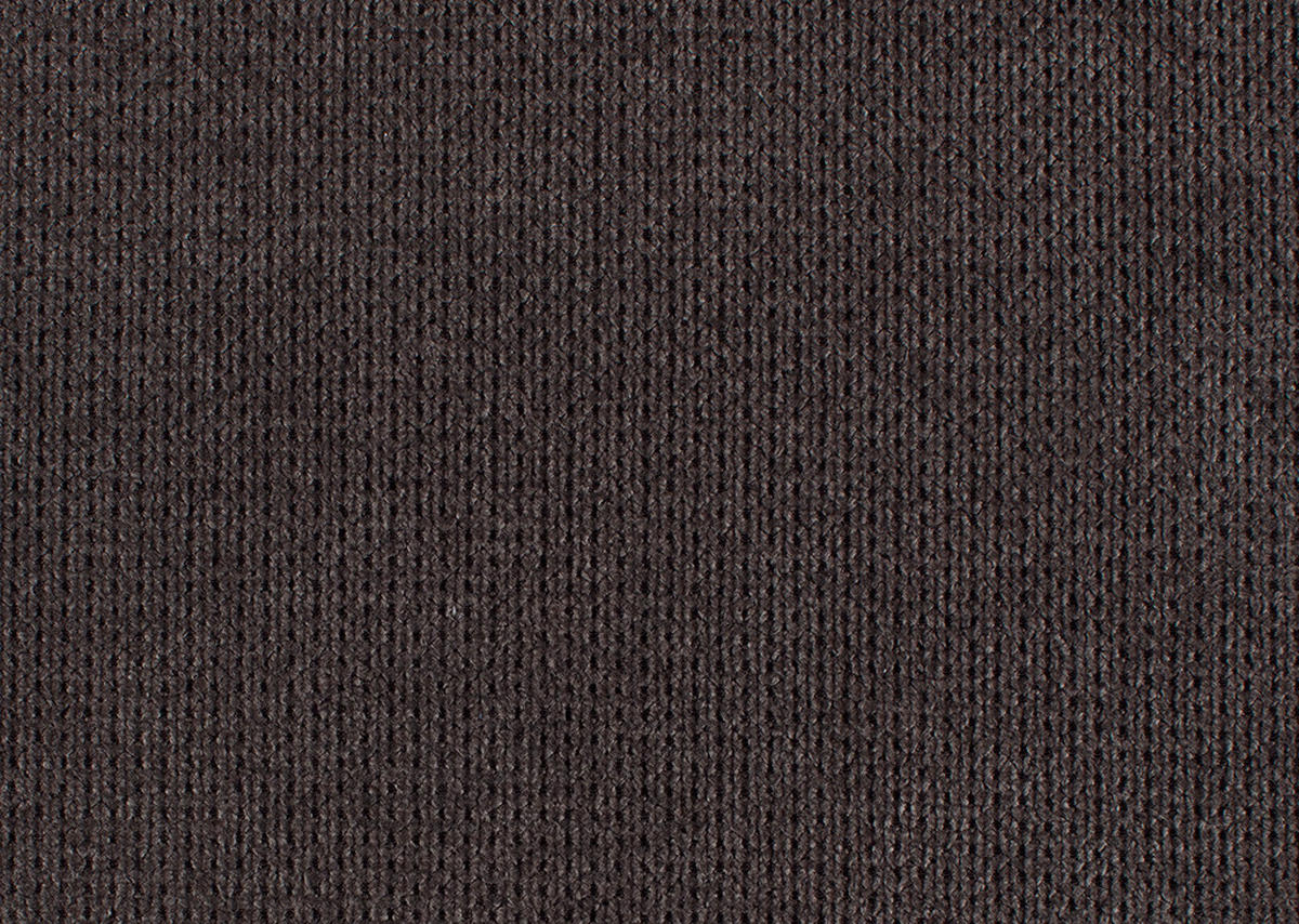 ECKSOFA in Chenille Braun  172/255 cm  - Schwarz/Braun, LIFESTYLE, Textil/Metall (172/255cm) - Carryhome