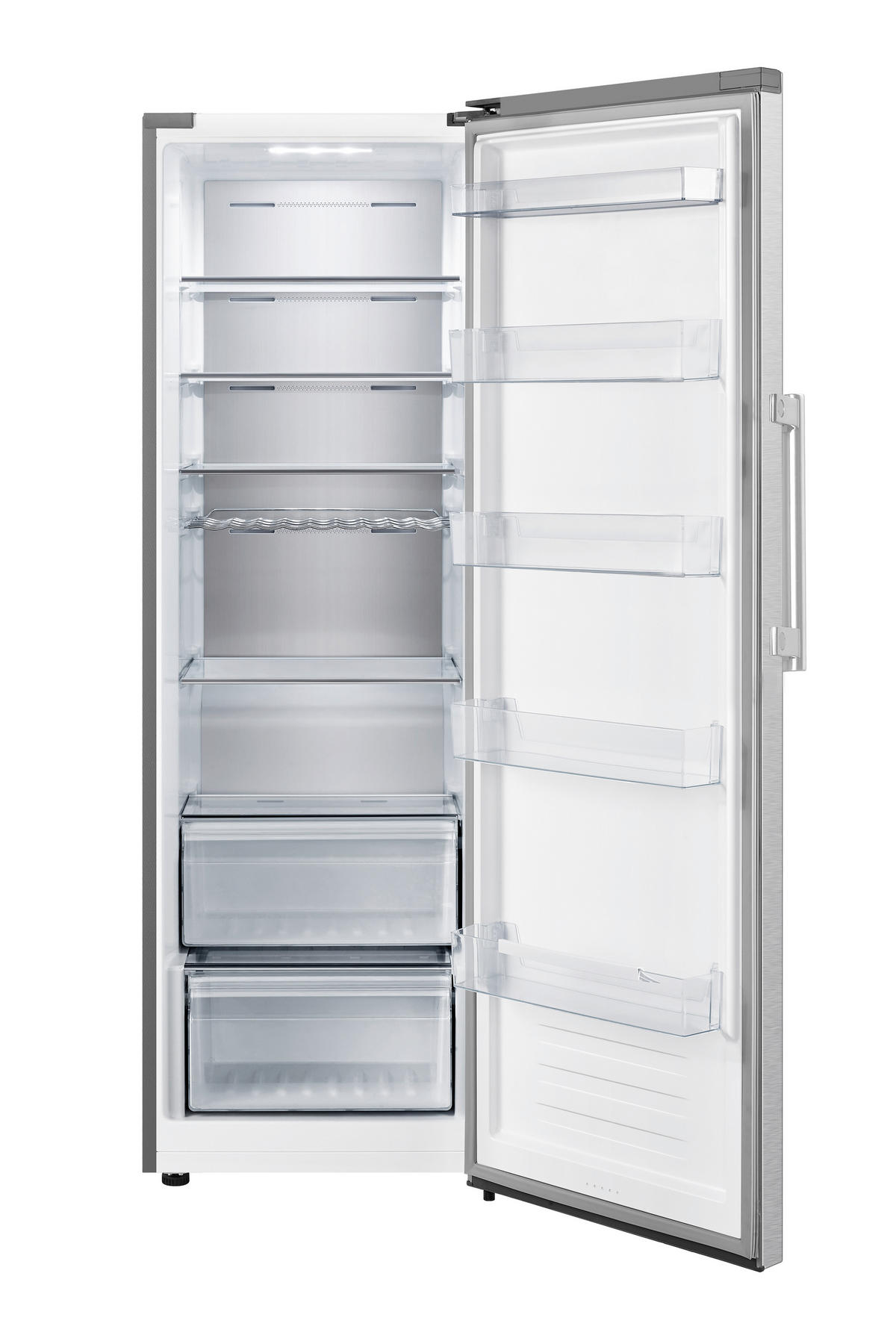 KÜHLSCHRANK 59,5/185,5/63 cm KT 3690  - Edelstahlfarben, Metall (59,5/185,5/63cm) - Nabo