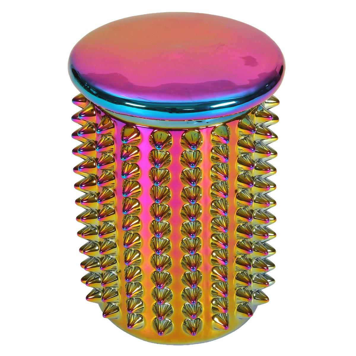 SIDOBORD i keramik 32/32/45 cm  - lila/pink, Design, keramik (32/32/45cm) - Landscape