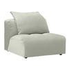 SESSEL in Chenille Weiss  - Weiss/Schwarz, Modern, Kunststoff/Textil (98/77/108cm) - Stylife