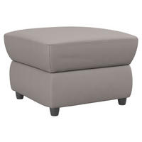 HOCKER in Textil Hellbraun  - Hellbraun/Schwarz, Konventionell, Kunststoff/Textil (68/45/68cm) - Livetastic