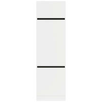 GESCHIRRSCHRANK 60/206,8/57,1 cm  in Weiß  - Weiß, Basics, Holzwerkstoff (60/206,8/57,1cm) - Optifit