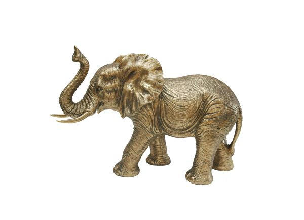 Ambia Home Dekoelefant Mehrfarbig 19x34x51 cm