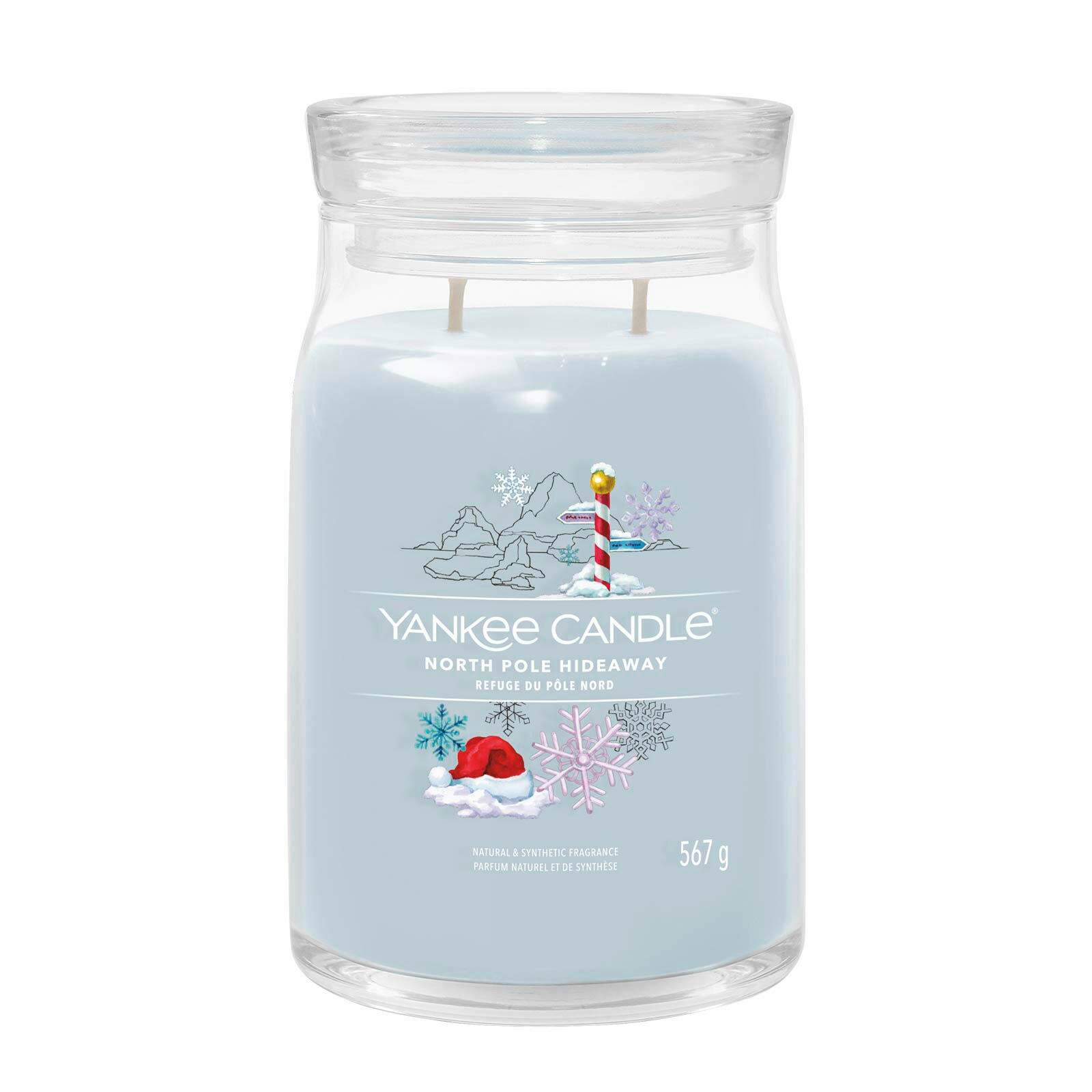 DIŠEČA SVEČA - svetlo modra, Basics, steklo (9.3/15.7/9.3cm) - Yankee Candle