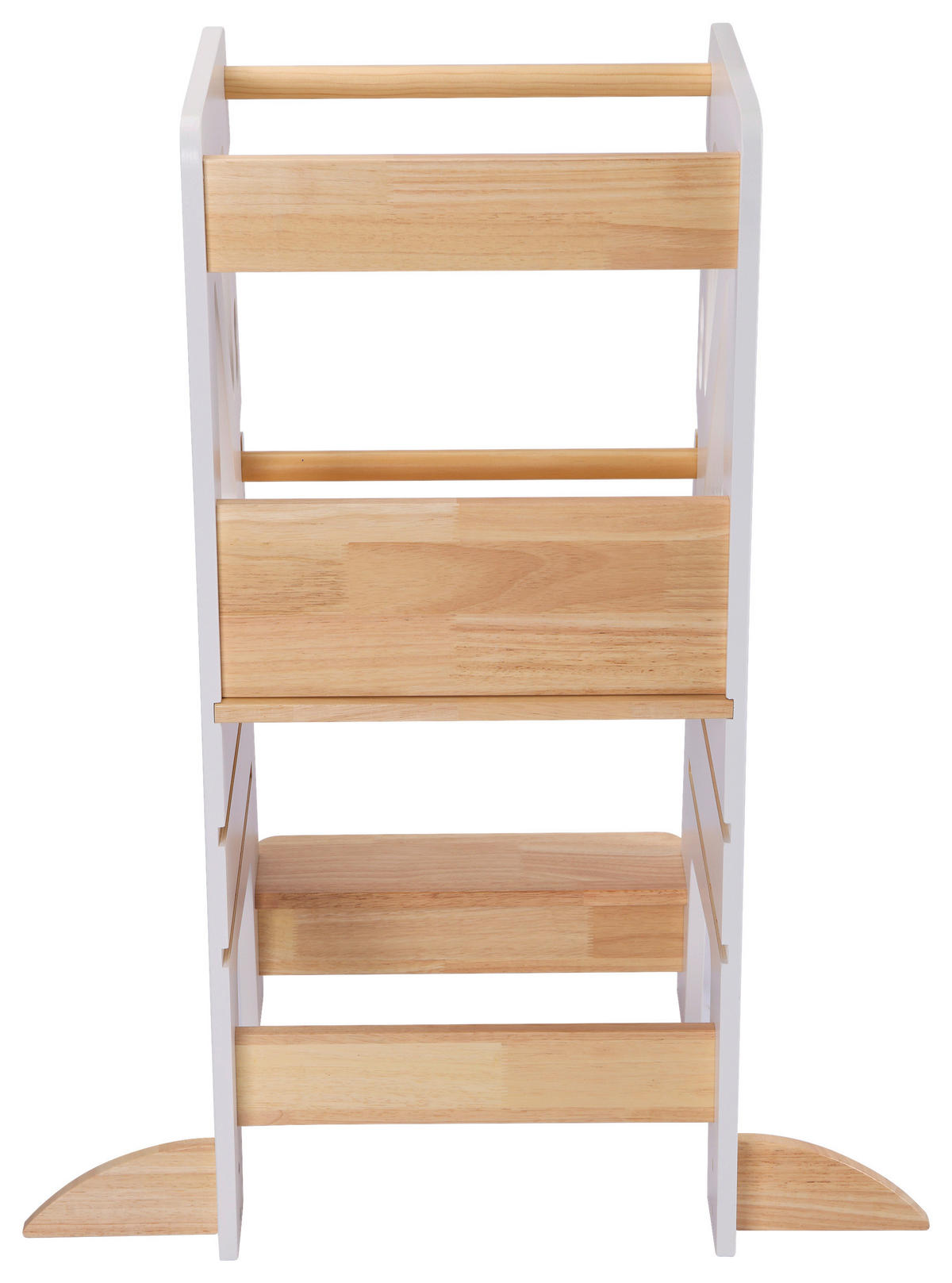 LERNTURM LIV  - Weiß/Kieferfarben, KONVENTIONELL, Holz (44/40/90cm)