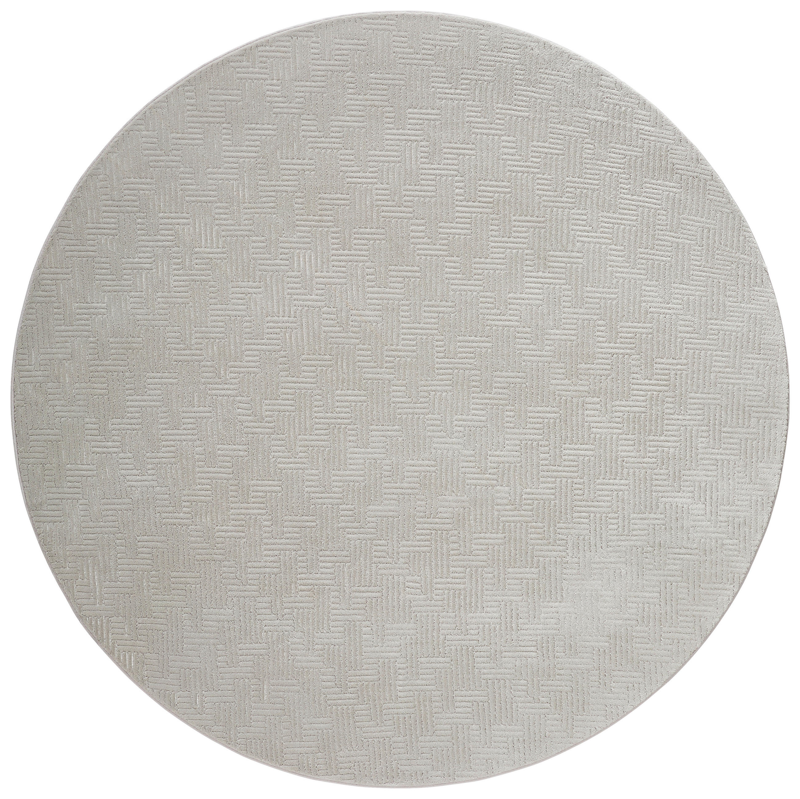 WEBTEPPICH 160 cm Silberfarben  - Silberfarben, Design, Textil (160cm) - Novel