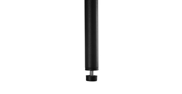 LOWBOARD Line in 150/50/40 cm - Eichefarben/Schwarz, Design, Holzwerkstoff/Metall (150/50/40cm) - Carryhome