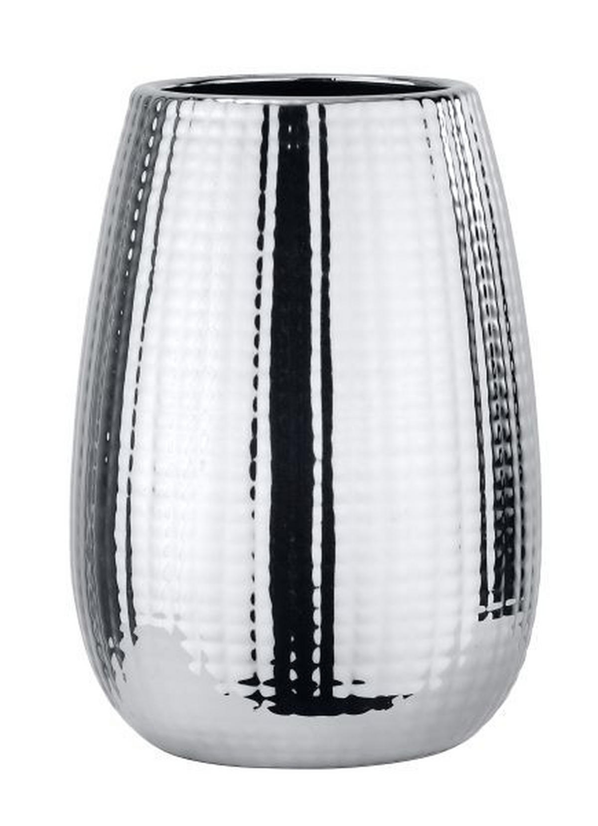FOGKEFETARTÓ POHÁR kerámia  - krómszínű, Basics, kerámia (8,3/11,6cm) - Wenko