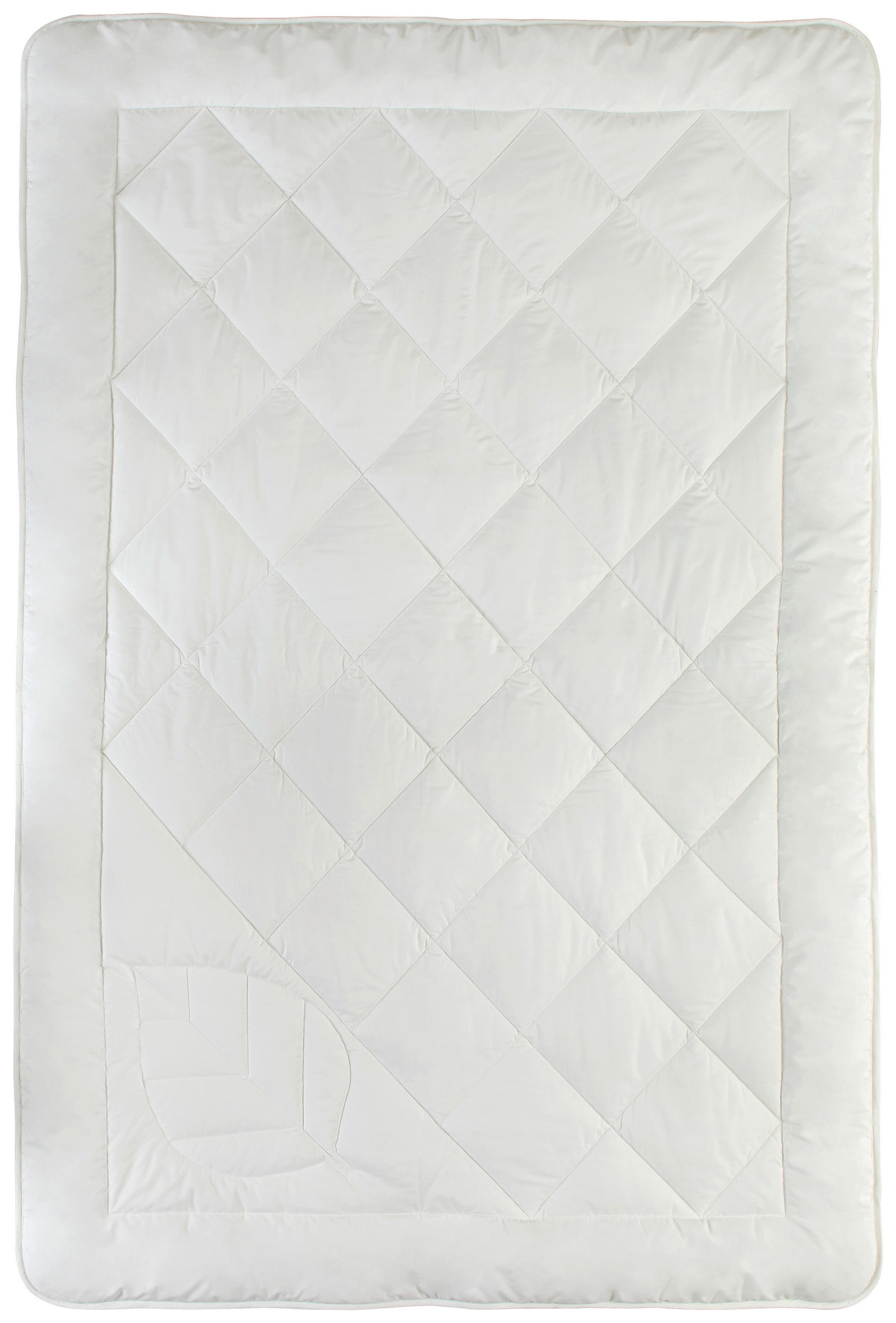 CELOROČNÁ PRIKRÝVKA, 155/220 cm, polyester, lyocell - biela, Konventionell, textil (155/220cm) - Sleeptex
