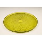 PLATZTELLER 33 cm  - Hellgrün, LIFESTYLE, Glas (33cm) - Ambia Home