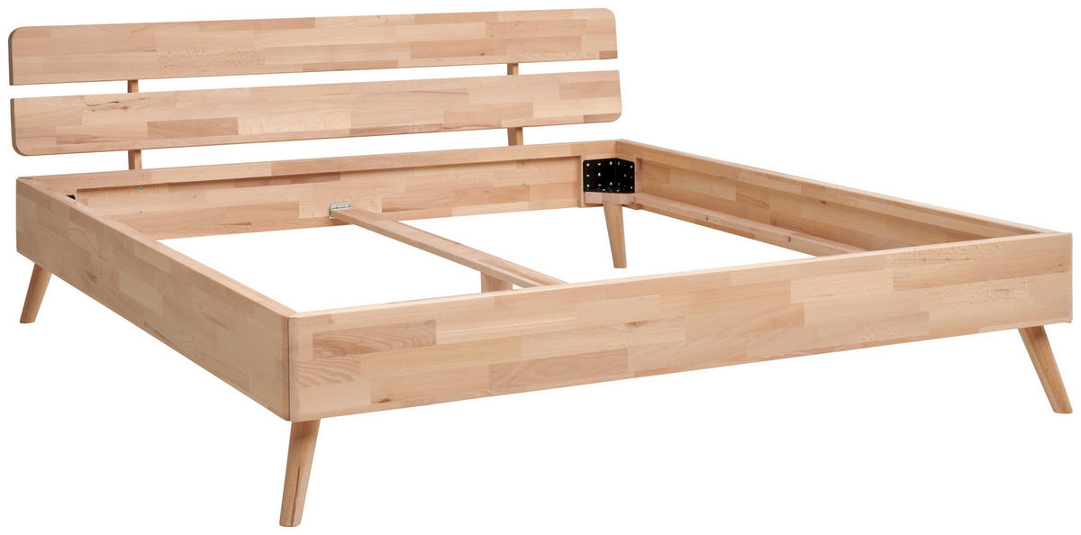 KREVET   180/200 cm   jezgra bukve  - jezgra bukve, Natur, drvo (180/200cm) - MID.YOU